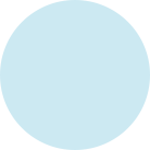 Blue Circle Decoration