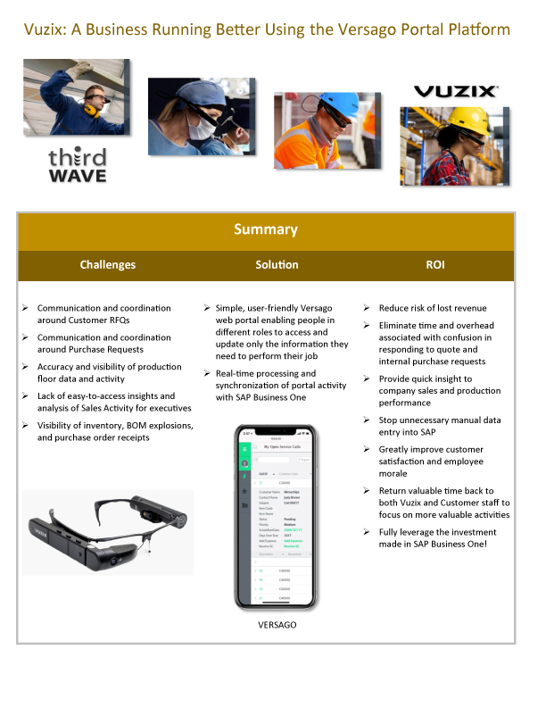 Vuzix & Versago